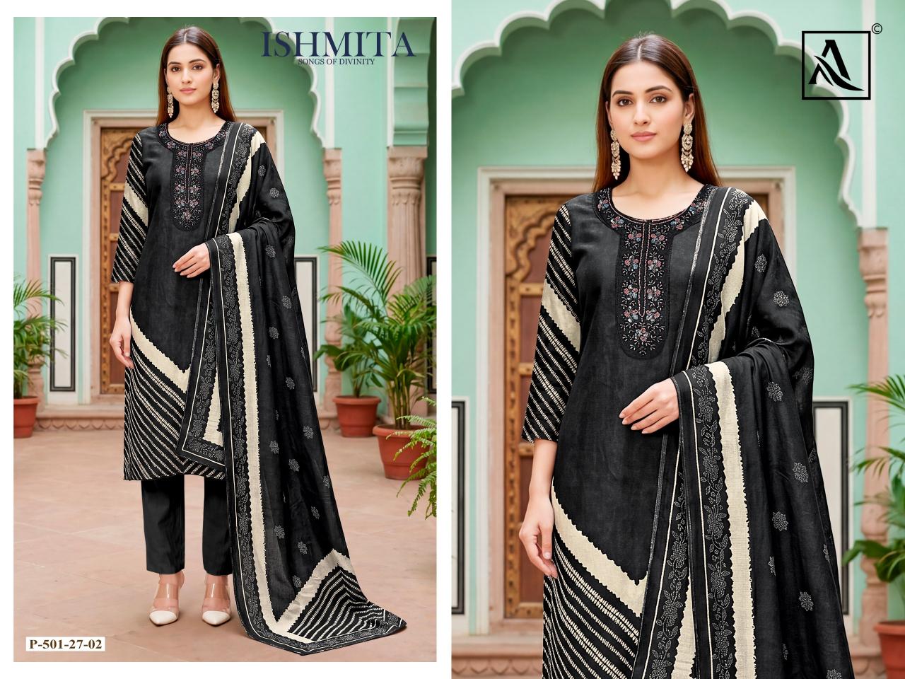 Alok Ishmita catalog best dress material manufacturer in surat