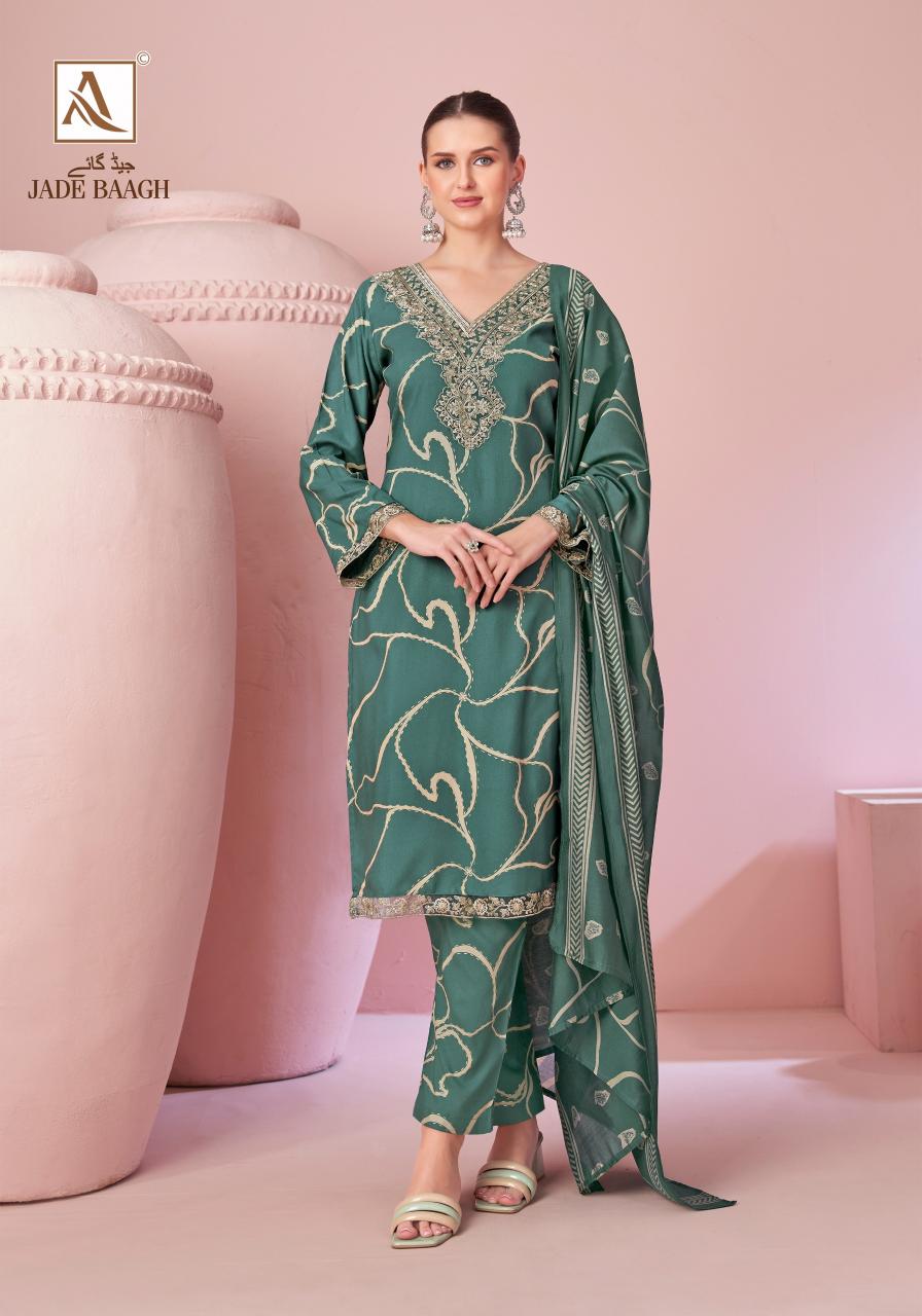 Alok Jade Bagh catalog wholesale dress material suppliers in surat