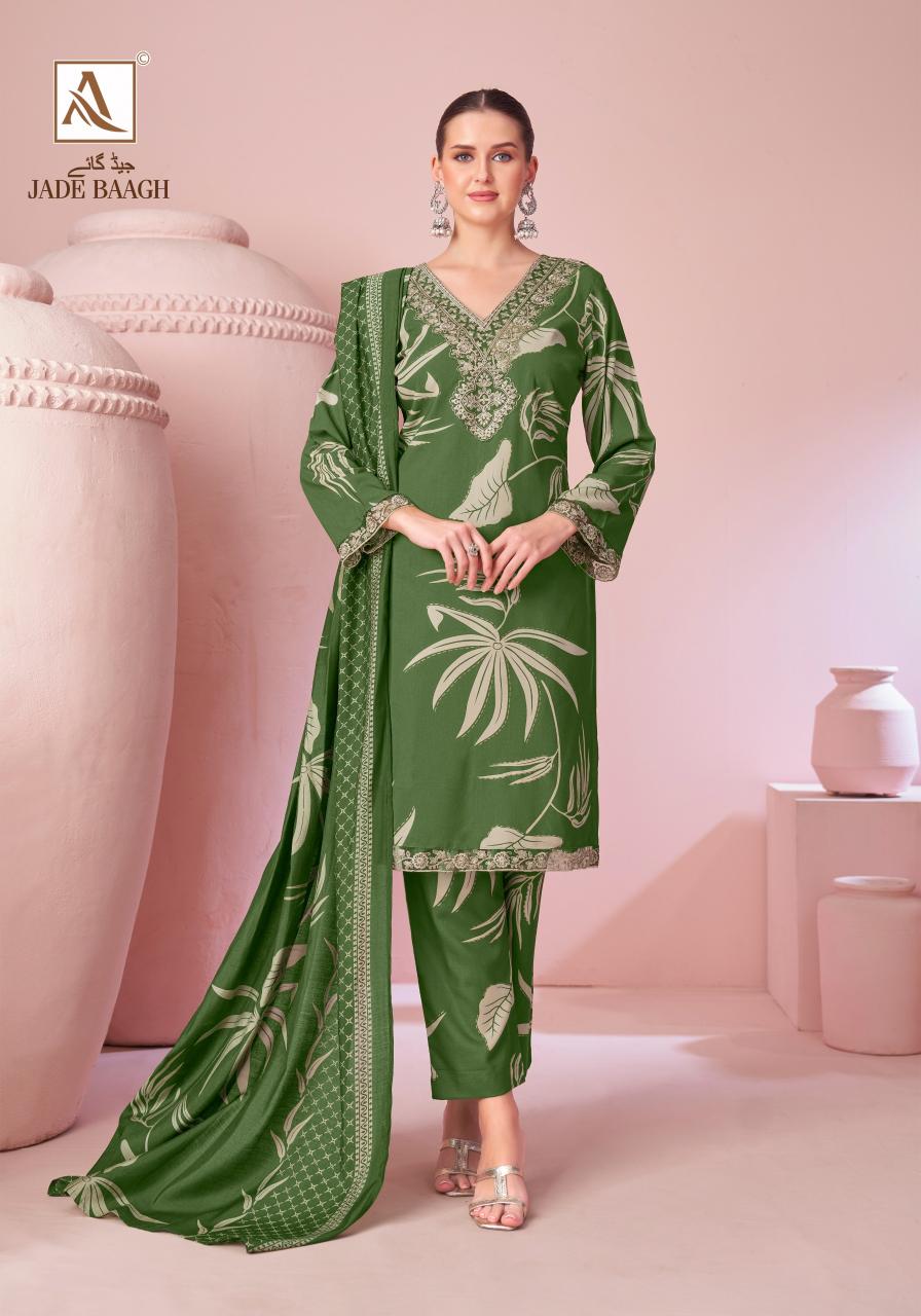 Alok Jade Bagh catalog wholesale dress material suppliers in surat