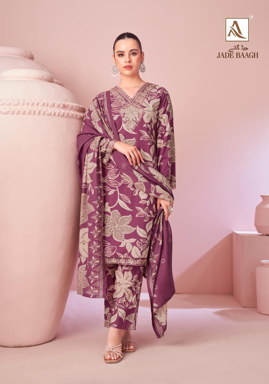 Alok Jade Bagh catalog wholesale dress material suppliers in surat
