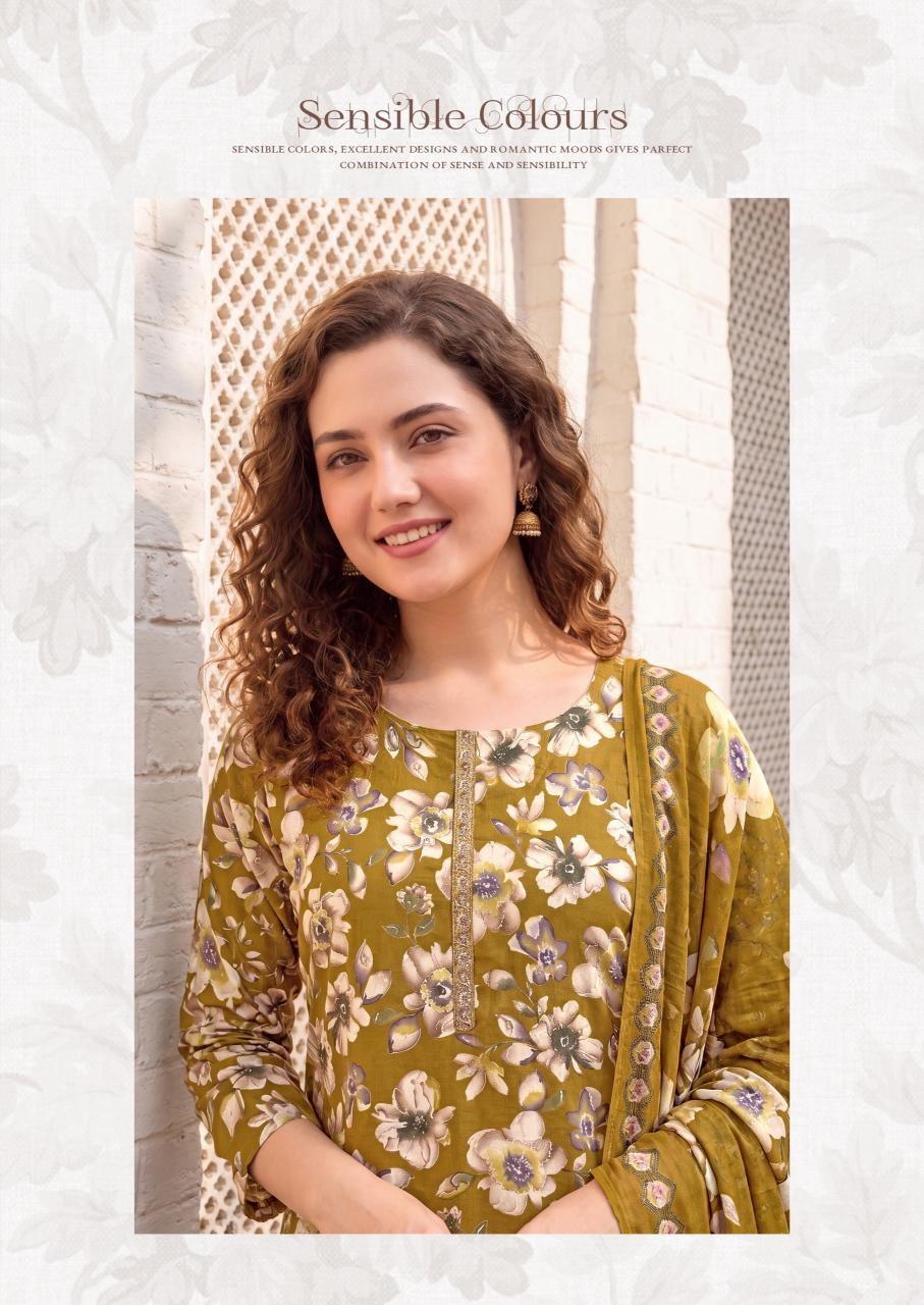 Alok Jisha catalog ladies dress material wholesalers in surat