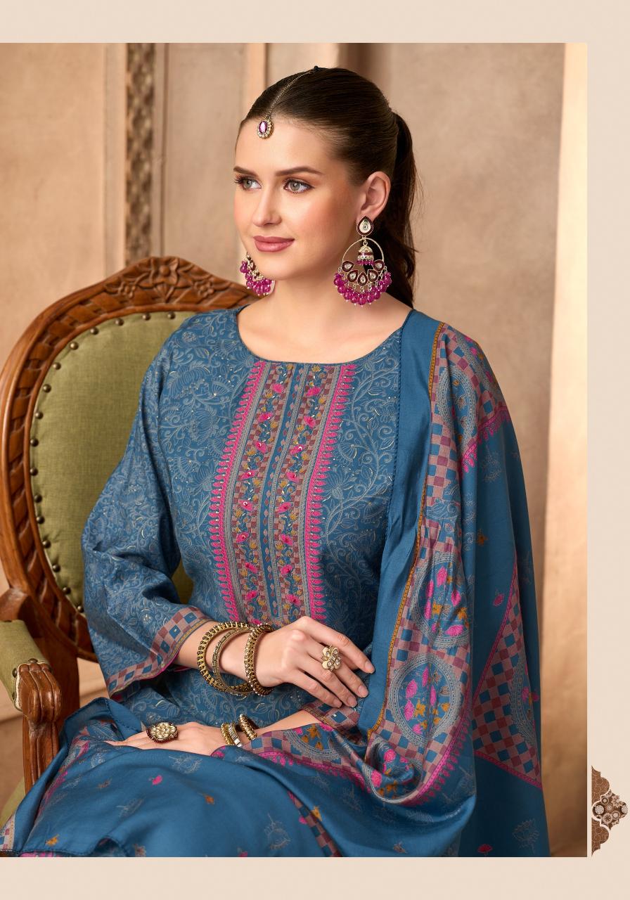Alok Kristi catalog dress material online from surat 
