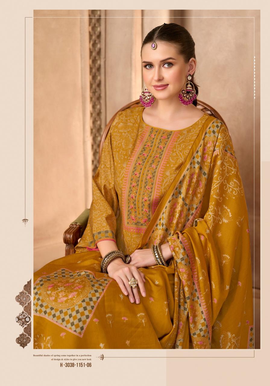 Alok Kristi catalog dress material online from surat 
