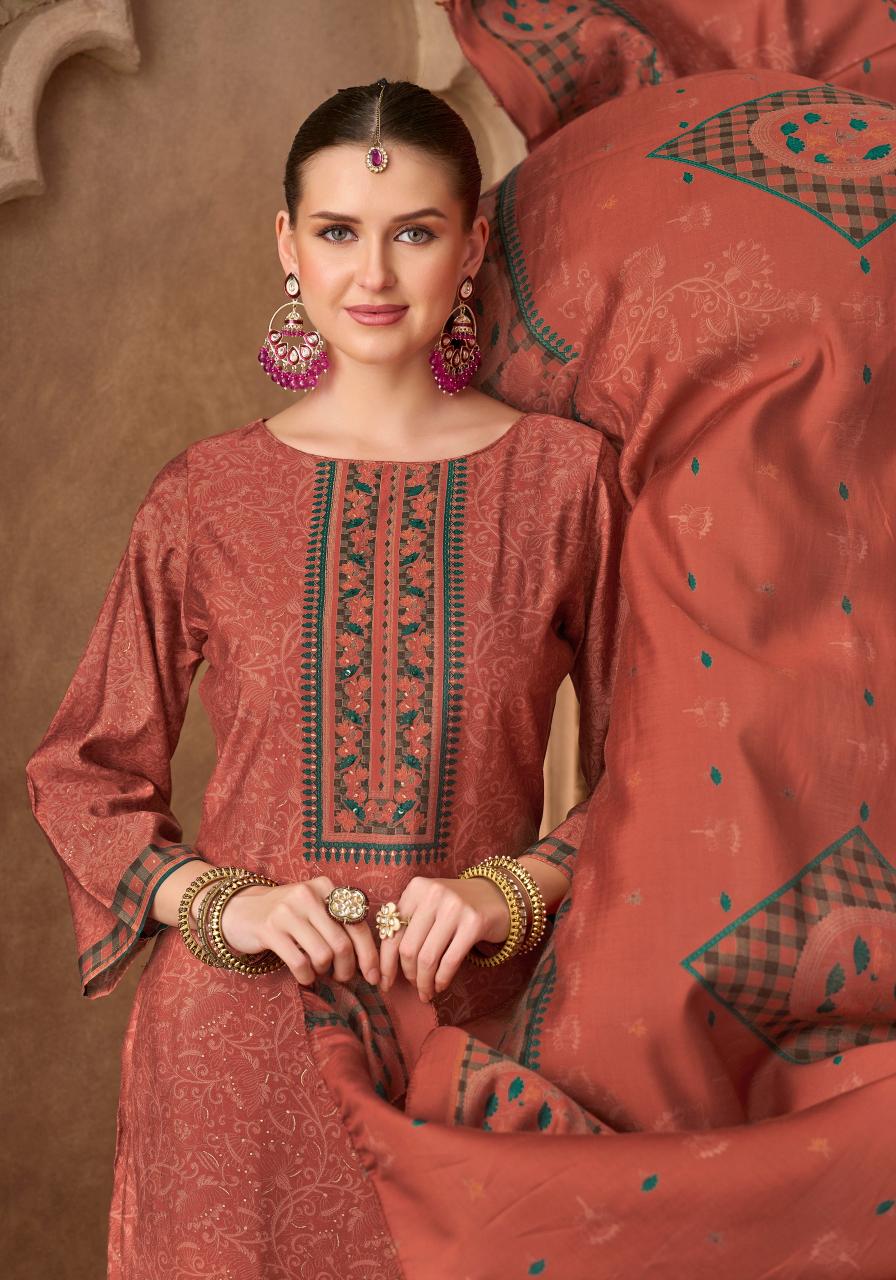 Alok Kristi catalog dress material online from surat 