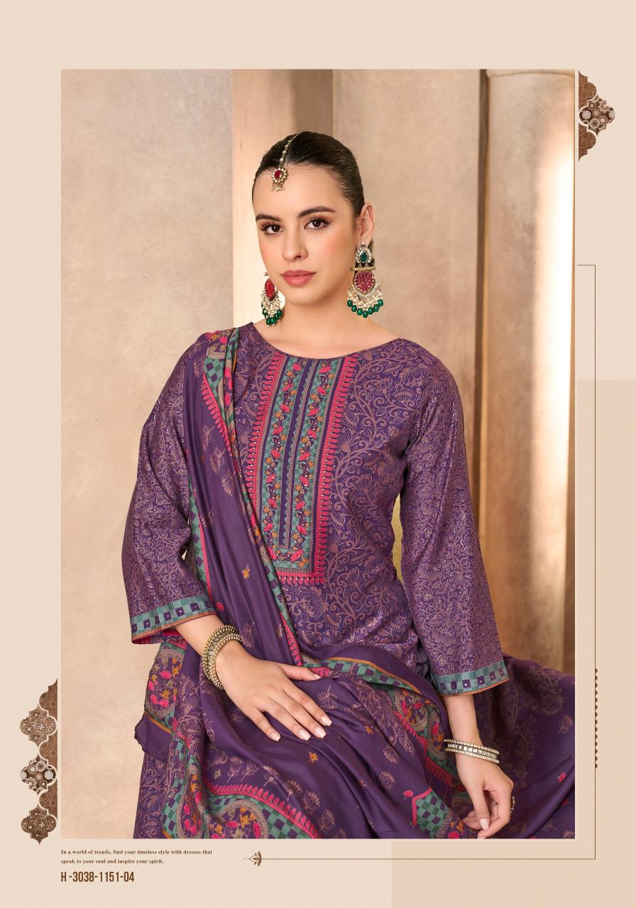 Alok Kristi catalog dress material online from surat 