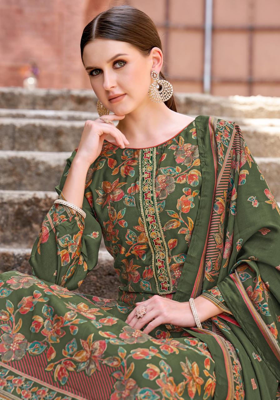 Alok Vastrika catalog famous dress material shop in surat