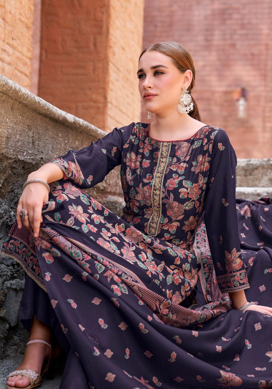 Alok Vastrika catalog famous dress material shop in surat