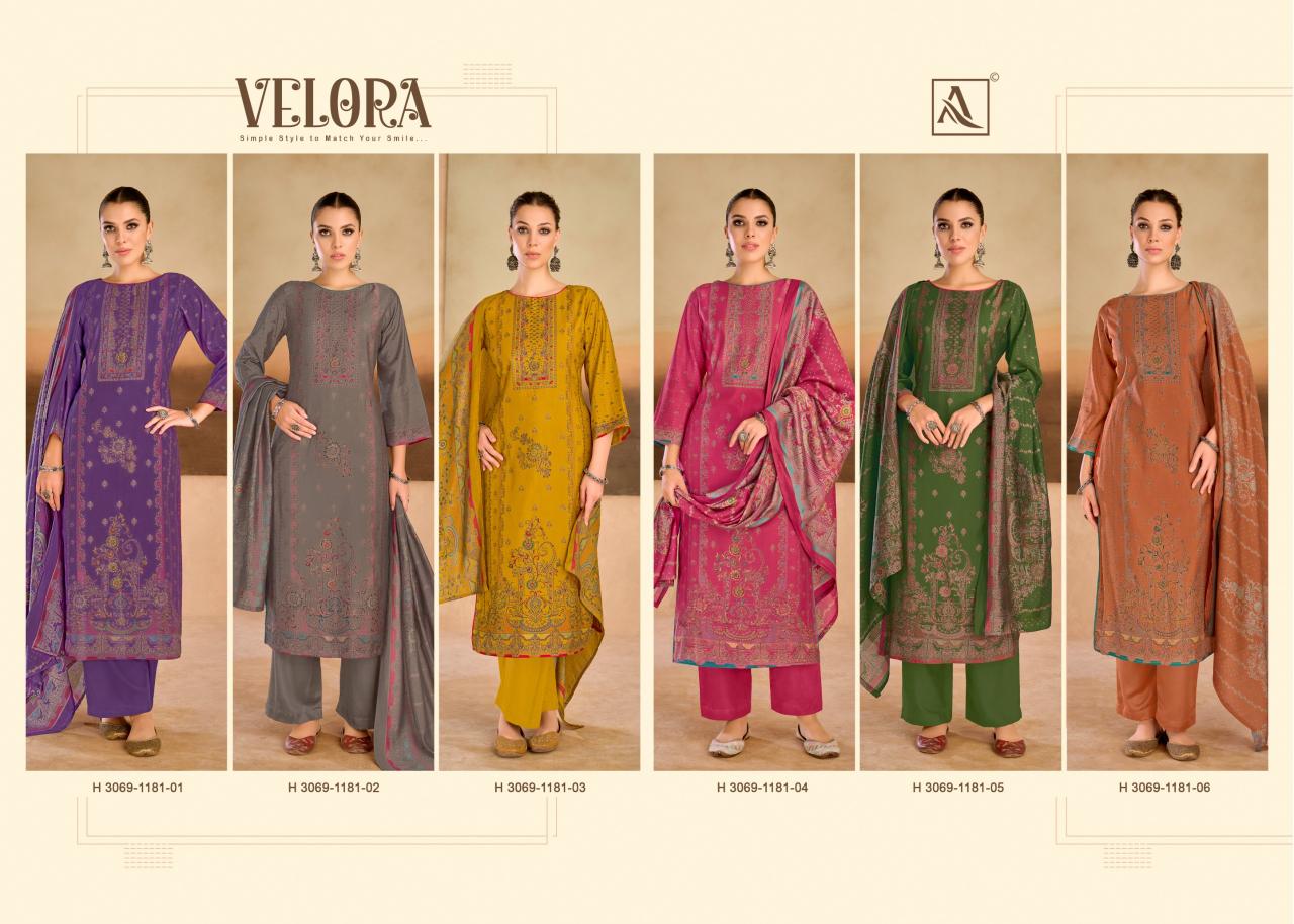 Alok Velora catalog surat manufacturers dress material
