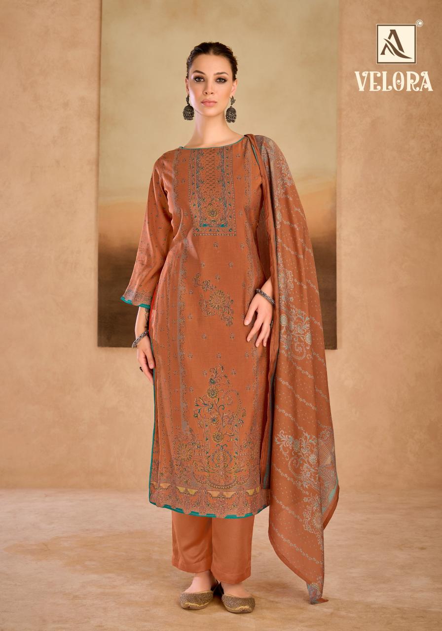 Alok Velora catalog surat manufacturers dress material