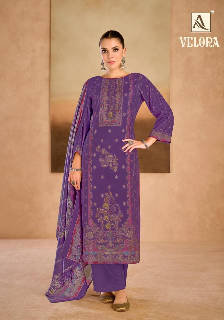 Alok Velora catalog surat manufacturers dress material