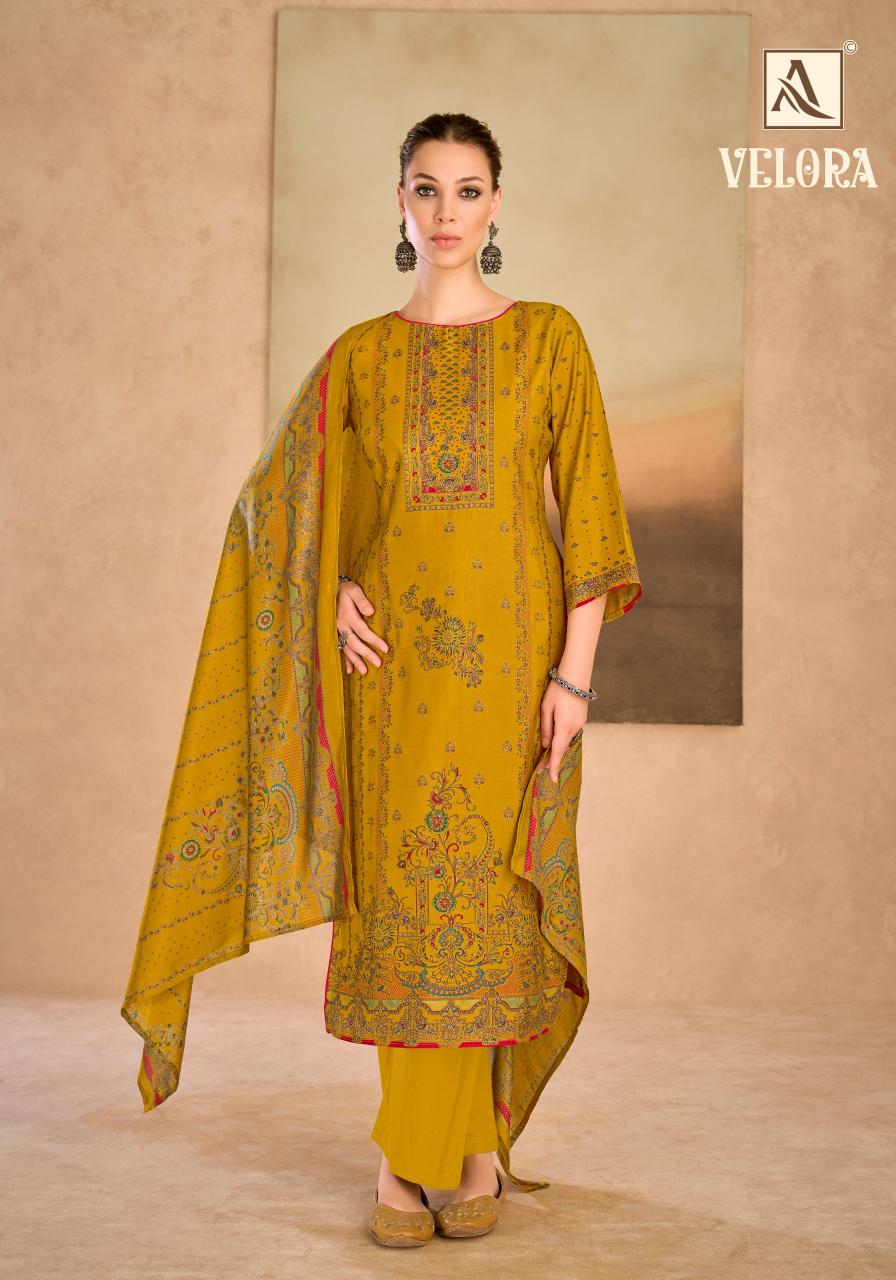 Alok Velora catalog surat manufacturers dress material