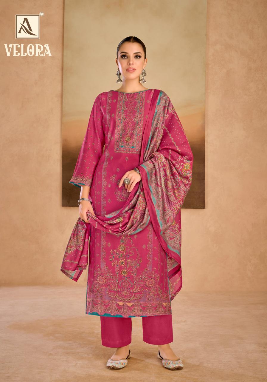 Alok Velora catalog surat manufacturers dress material