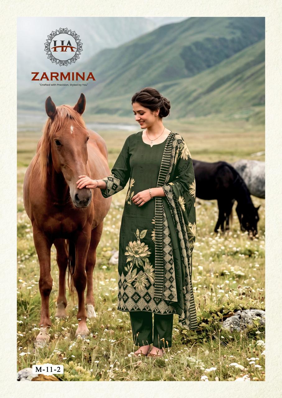 Alok Zarmina catalog dress materials from surat online shopping