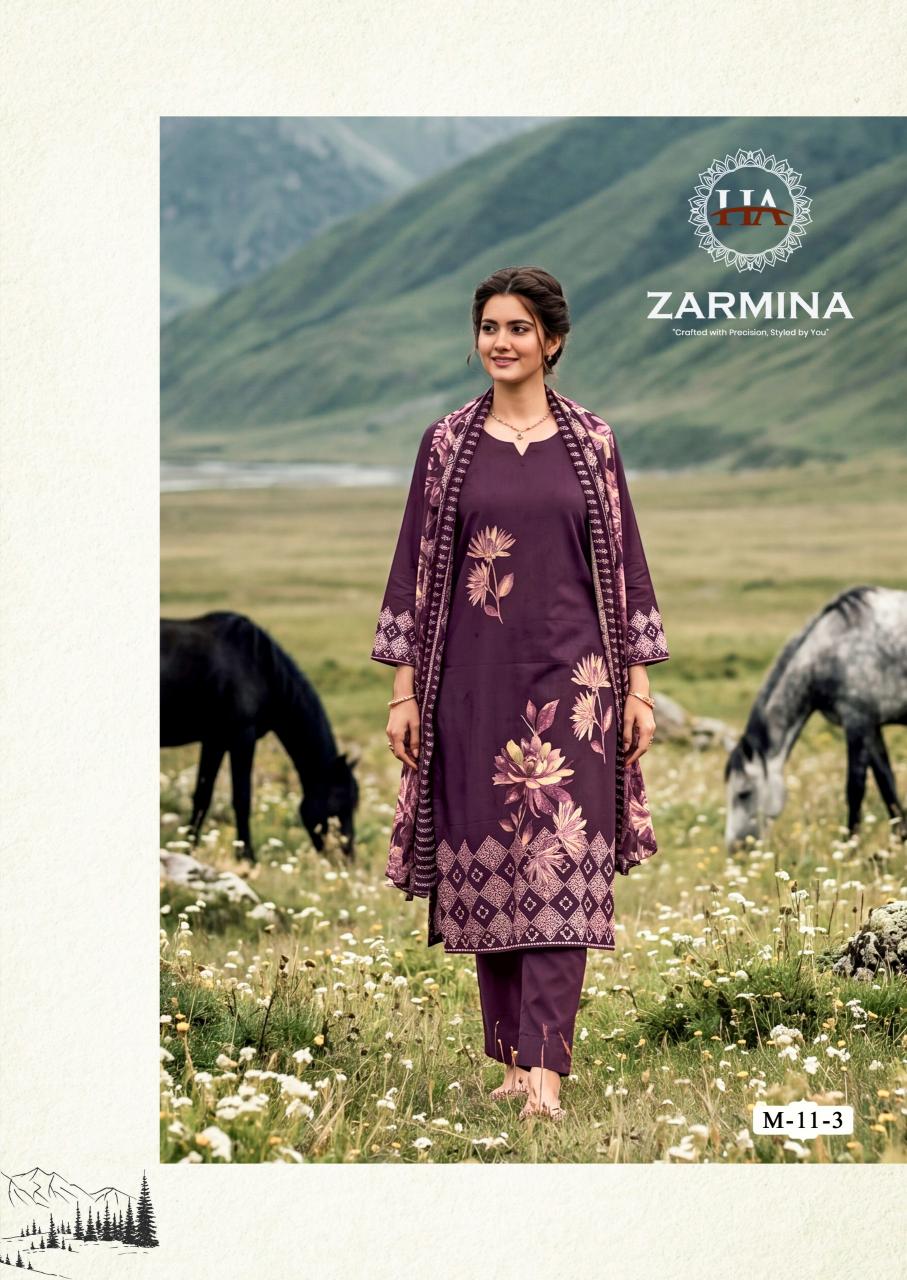 Alok Zarmina catalog dress materials from surat online shopping