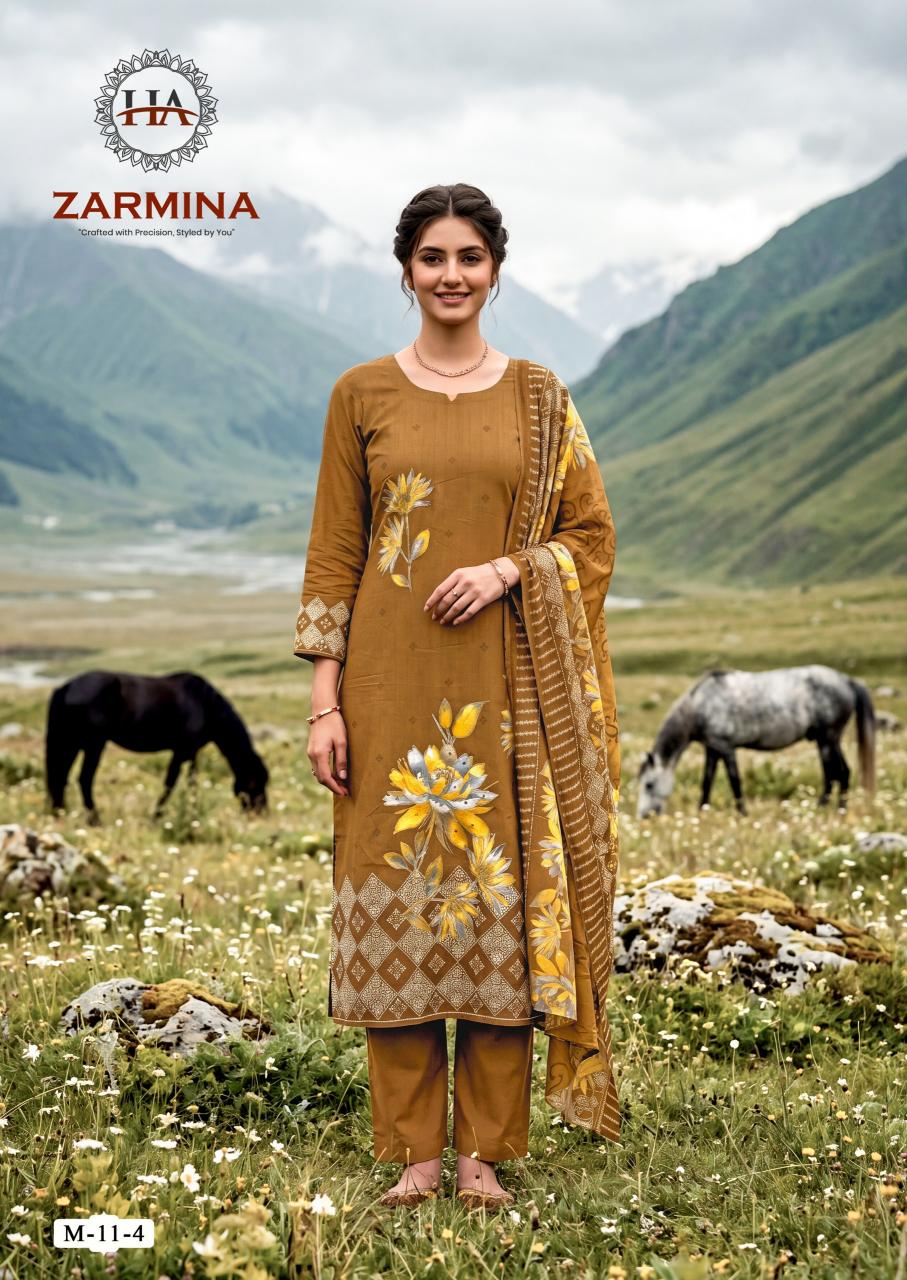 Alok Zarmina catalog dress materials from surat online shopping
