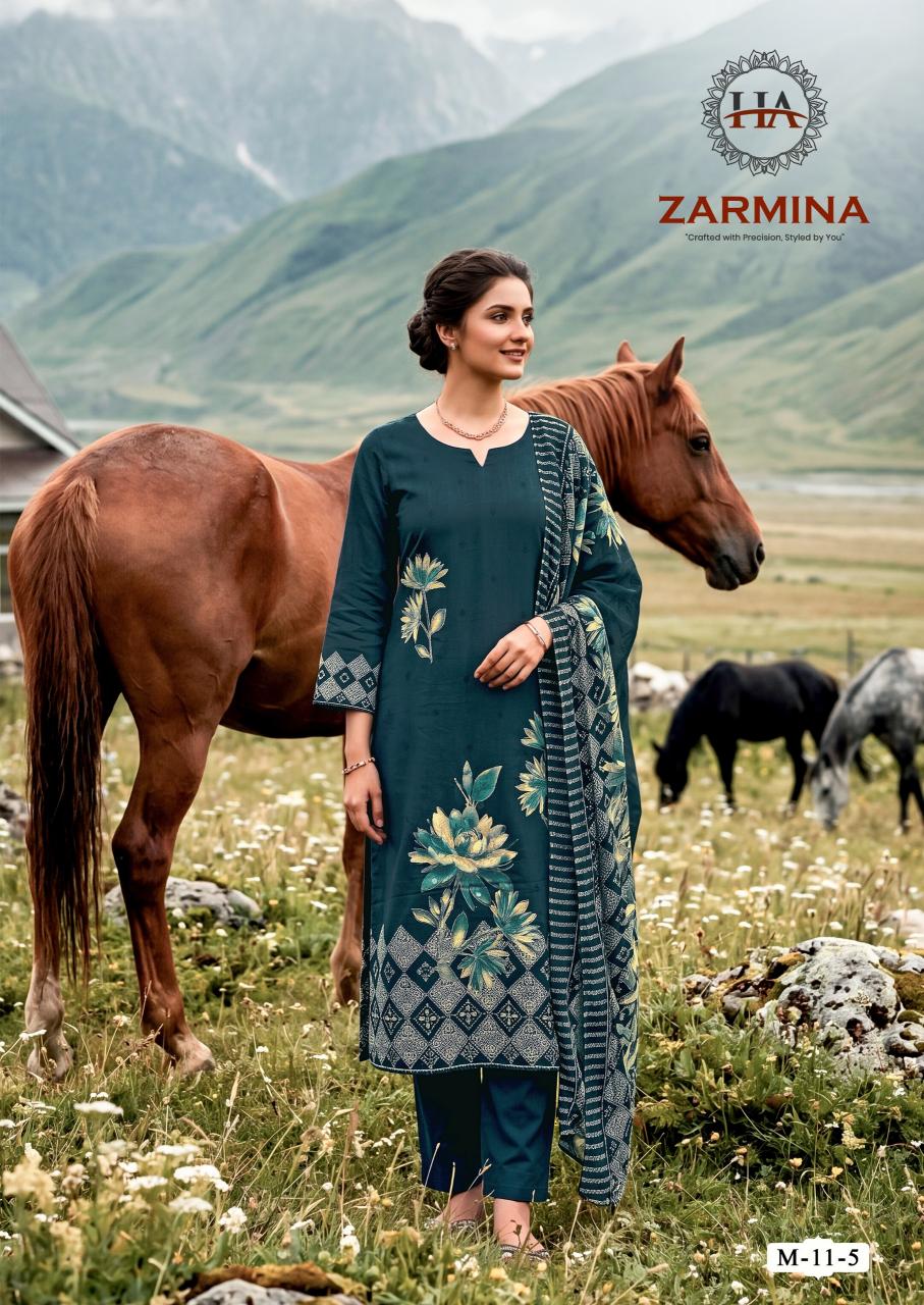 Alok Zarmina catalog dress materials from surat online shopping