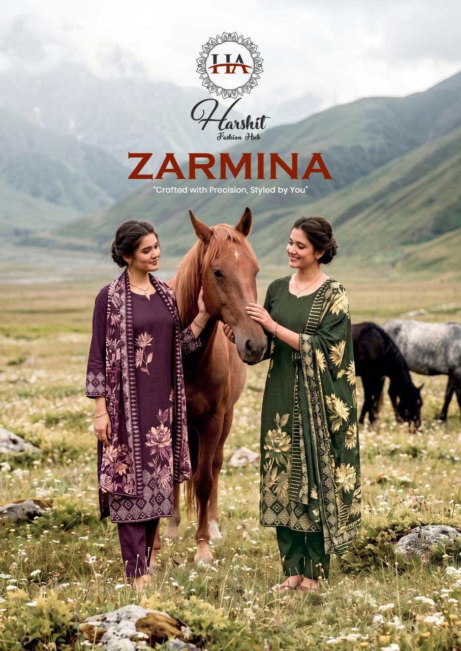 Alok Zarmina catalog dress materials from surat online shopping
