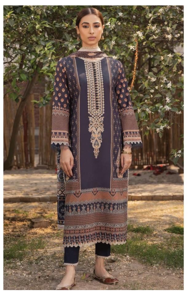 Alzohaib Az Zaynah Vol 2 catalog Chiffon Dupatta pakistani suits in surat