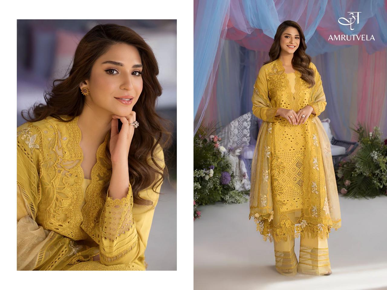 Amrutvela Sobia Nazir Lawn pakistani suits wholesale in bangladesh