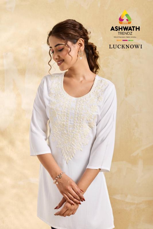 Ashwath Lucknowi catalog wholesale kurtis in surat sushira