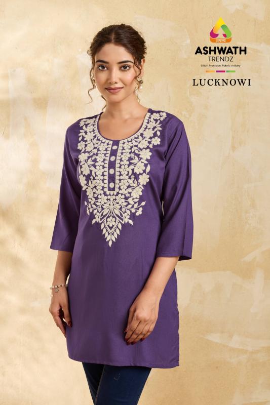 Ashwath Lucknowi catalog wholesale kurtis in surat sushira
