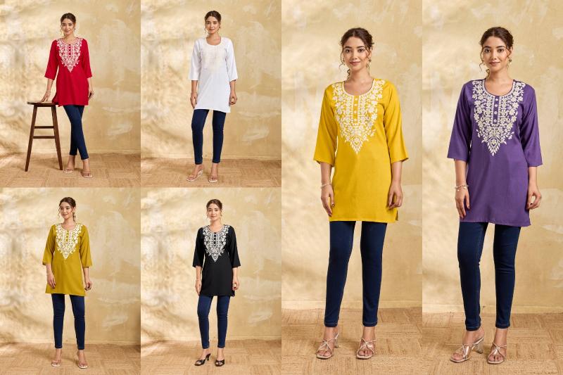 Ashwath Lucknowi catalog wholesale kurtis in surat sushira