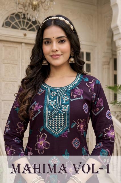 Beauty New Mahima VOL.0.1 catalog kolkata wholesale market for kurtis