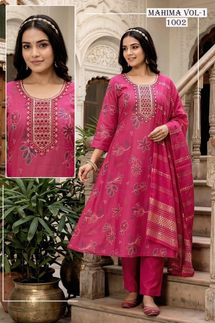 Beauty New Mahima VOL.0.1 catalog kolkata wholesale market for kurtis