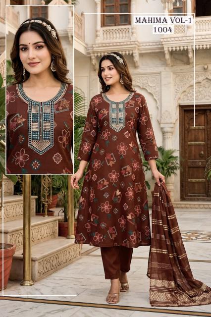 Beauty New Mahima VOL.0.1 catalog kolkata wholesale market for kurtis