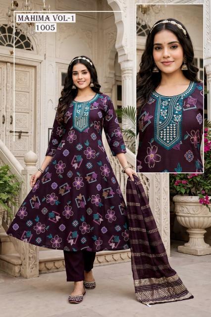 Beauty New Mahima VOL.0.1 catalog kolkata wholesale market for kurtis