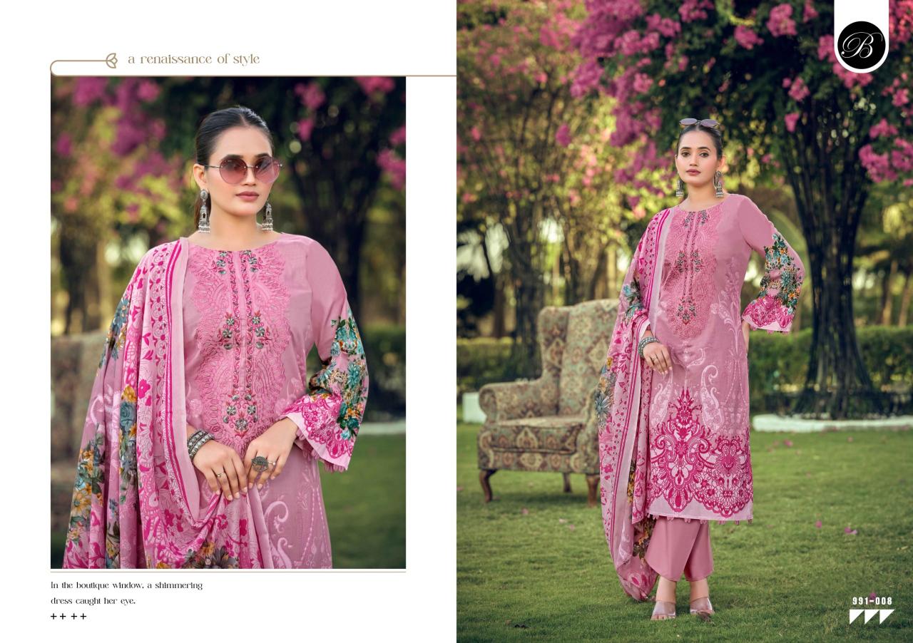 Belliza Naira Vol 150 catalog dress material with price in surat