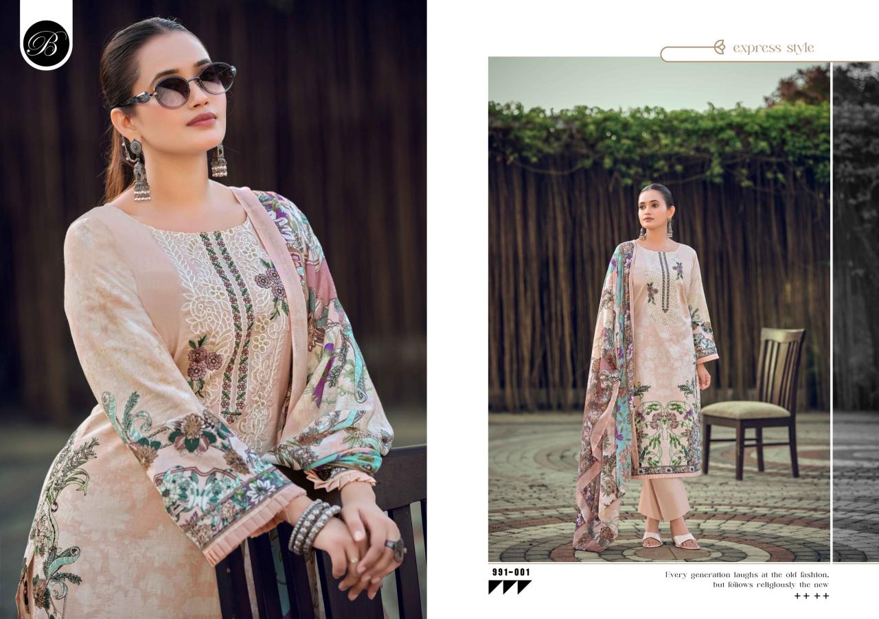 Belliza Naira Vol 150 catalog dress material with price in surat