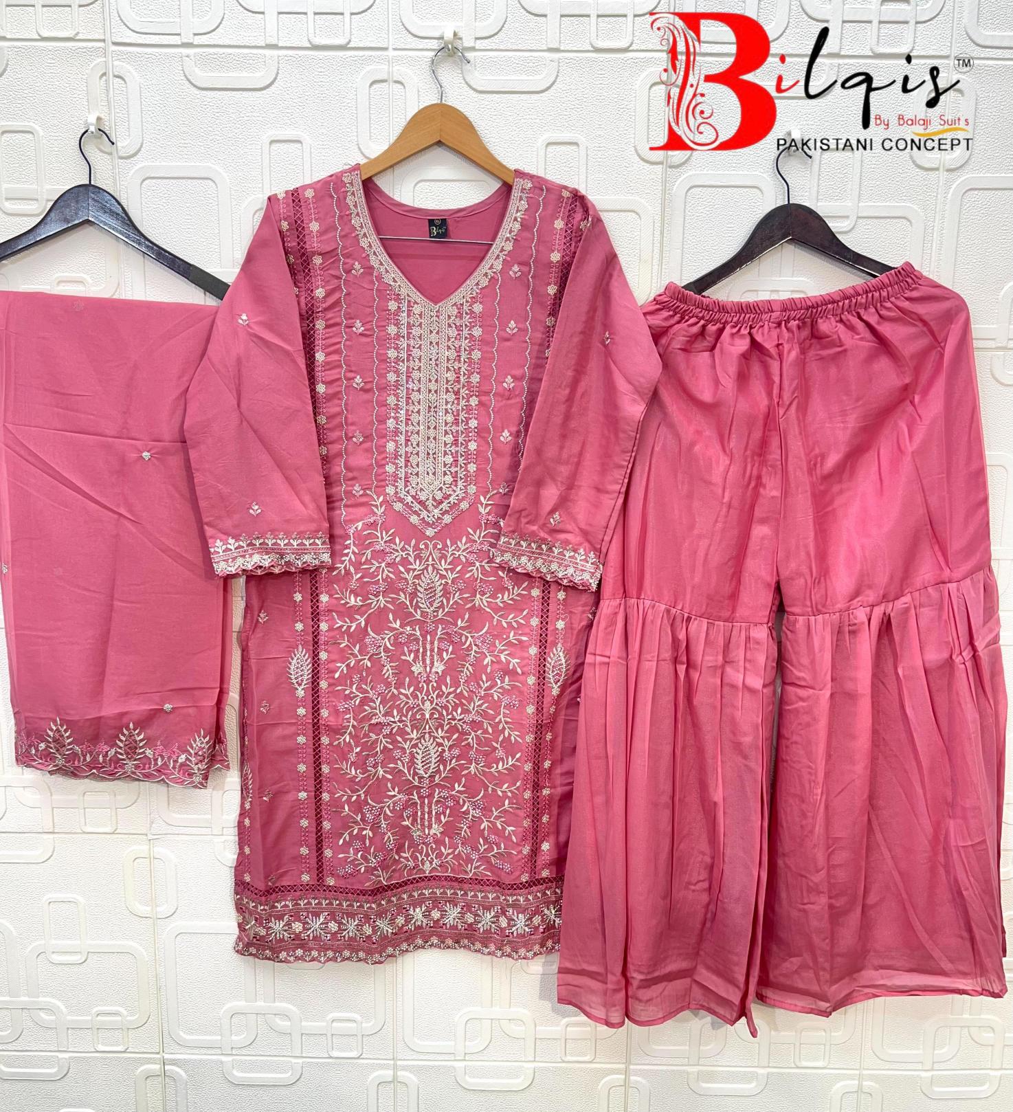 Bilqis B 178 catalog pakistani wholesale suits delhi
