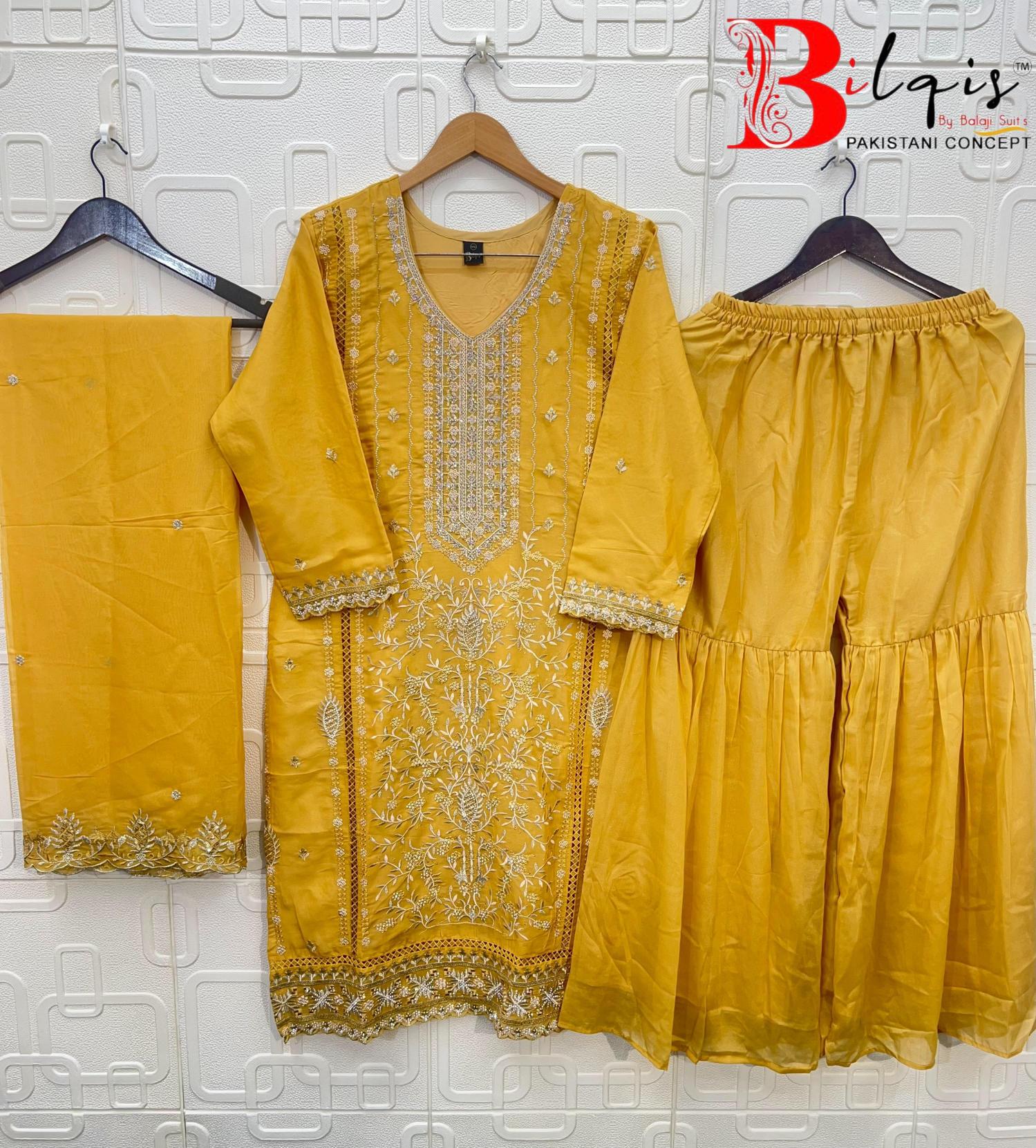 Bilqis B 178 catalog pakistani wholesale suits delhi