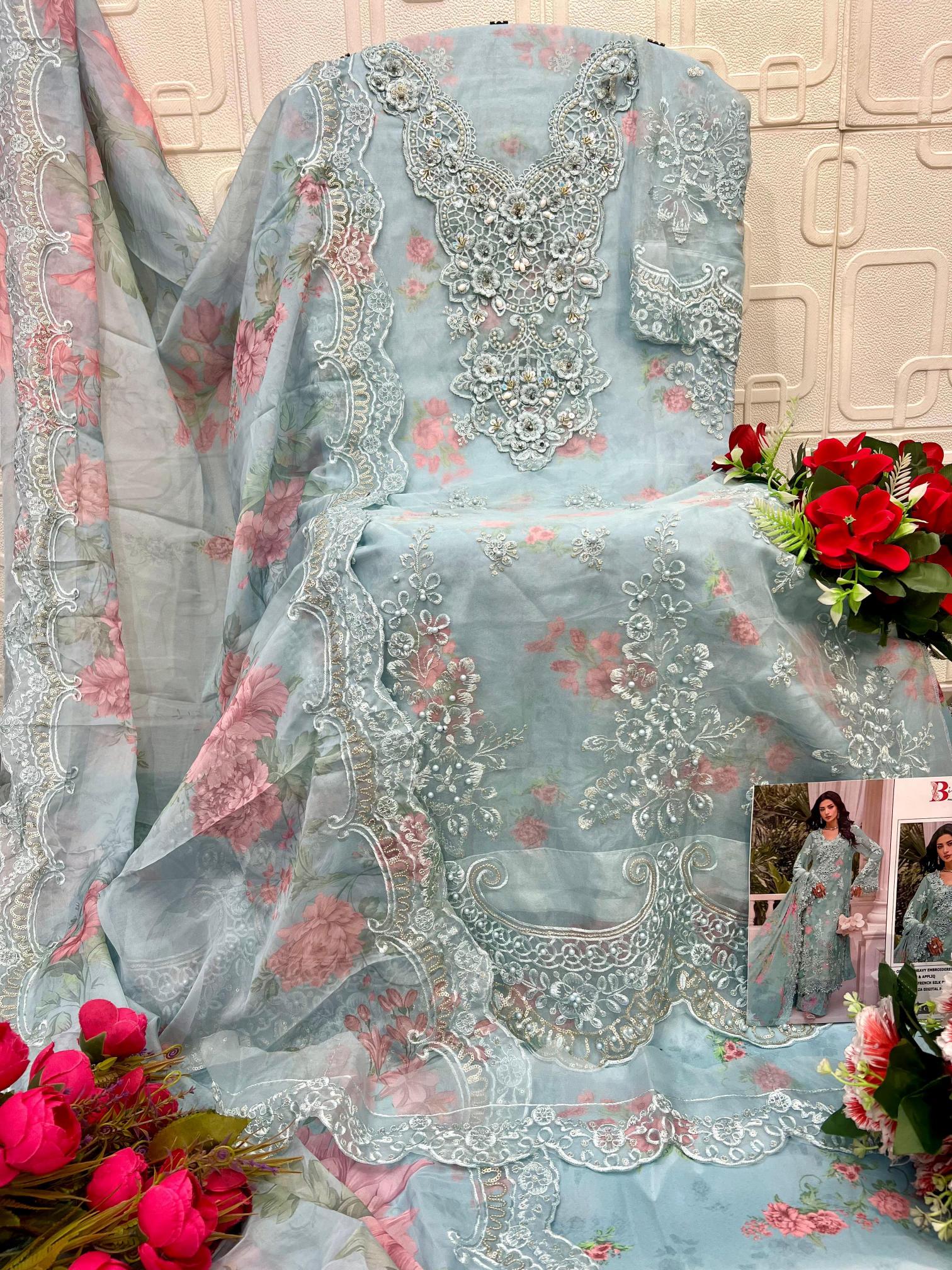 Bilqis B 232 A TO D catalog pakistani wholesale replica suits in delhi