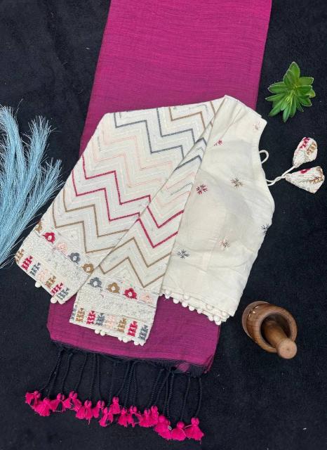 Blousewala HK18 vol 2 catalog plain sarees wholesale in hyderabad