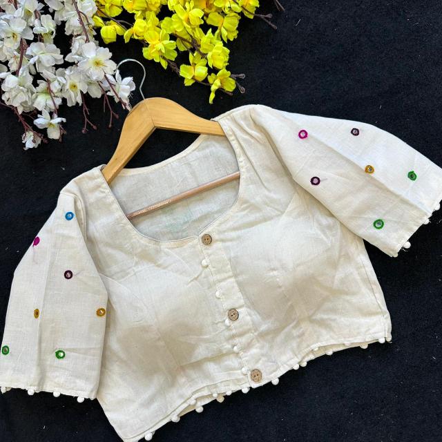 Blousewala khadi cotton vol 13 catalog redymade cotton blouse