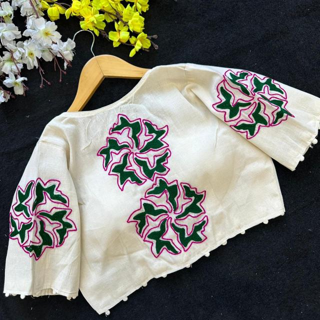 Blousewala khadi cotton vol 13 catalog redymade cotton blouse