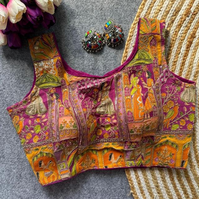 Blousewala sadhi catalog wholesale blouse dealers