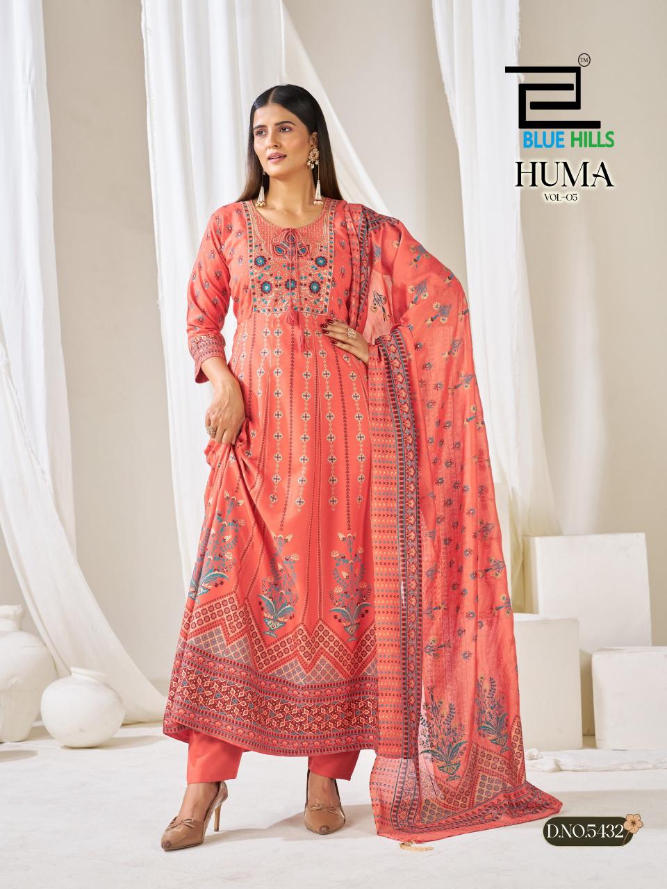 BLue Hills Huma vol 5 0.2 catalog wholesale kurties