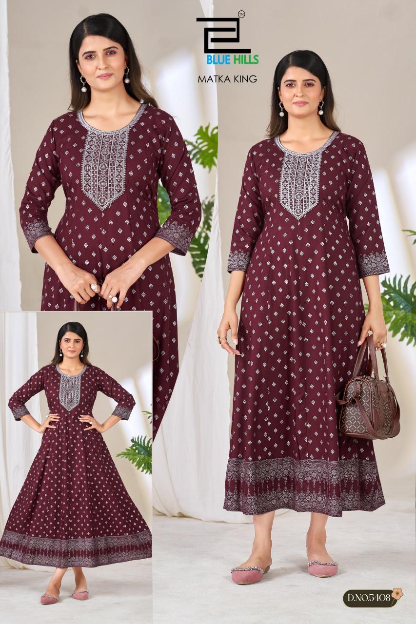 Blue Hills Matka King catalog wholesale kurti market in dadar