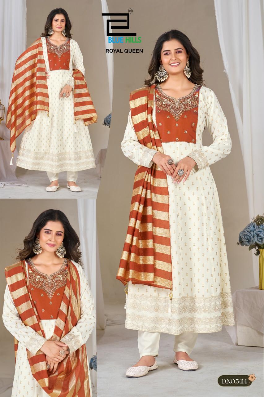 Blue Hills Royal Queen vol 2 catalog kurti wholesaler in karol bagh
