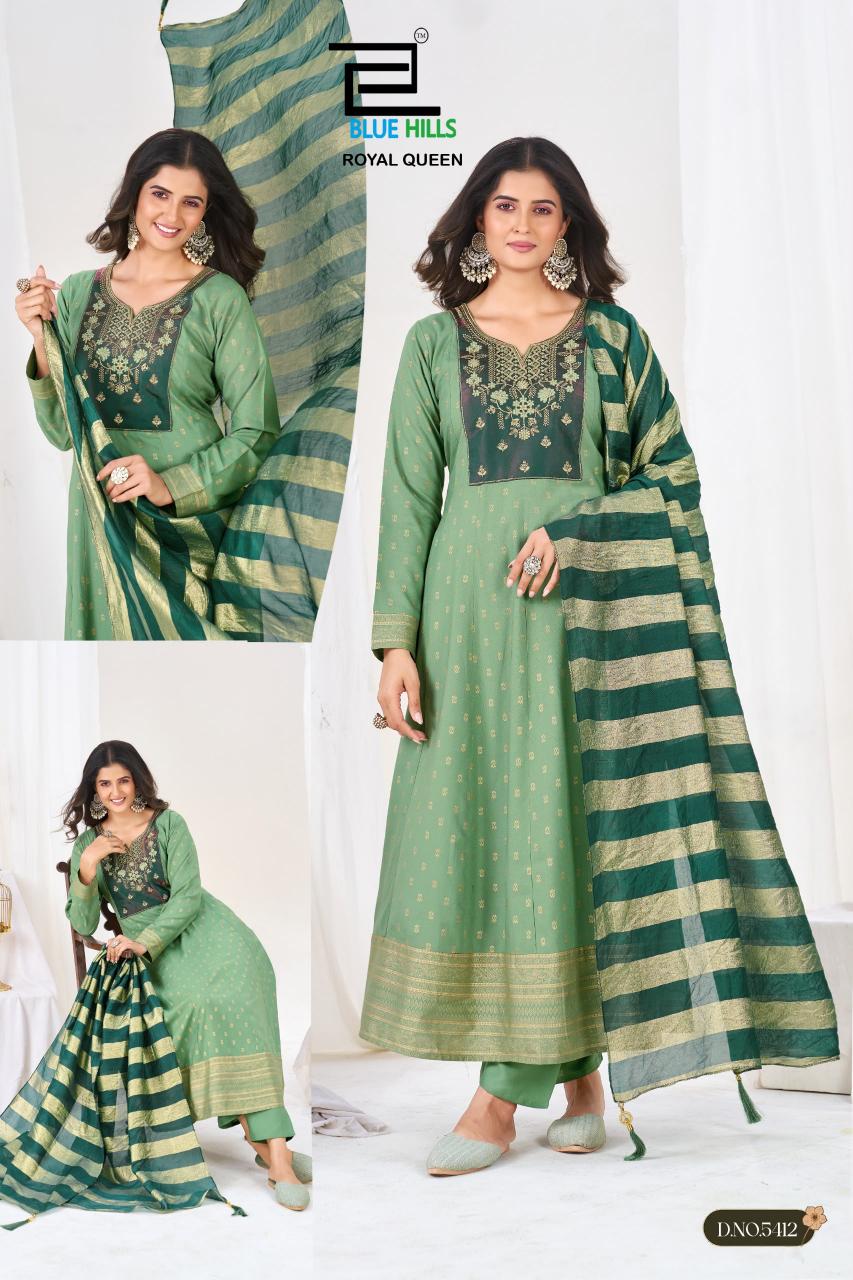 Blue Hills Royal Queen vol 2 catalog kurti wholesaler in karol bagh