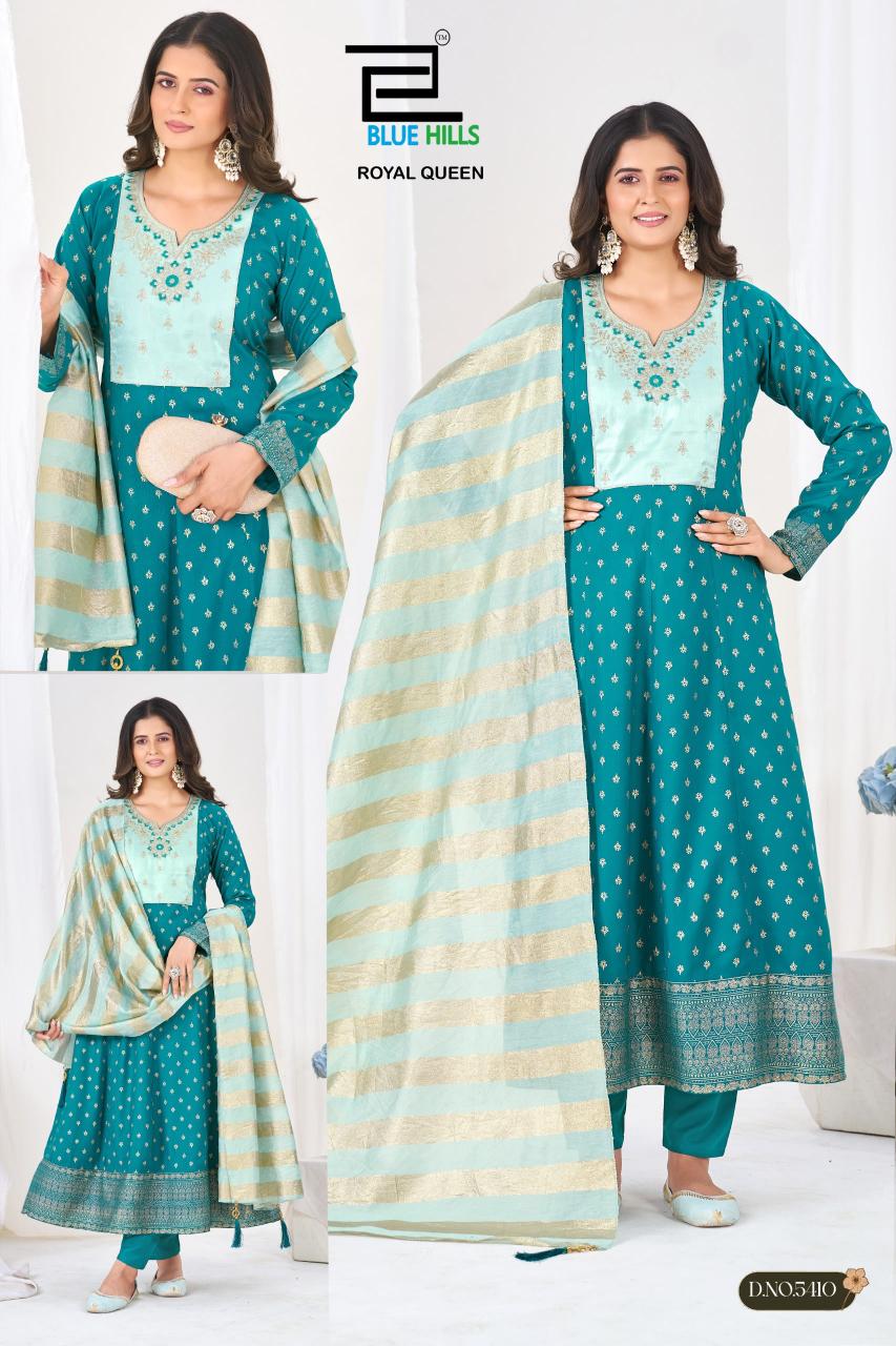 Blue Hills Royal Queen vol 2 catalog kurti wholesaler in karol bagh