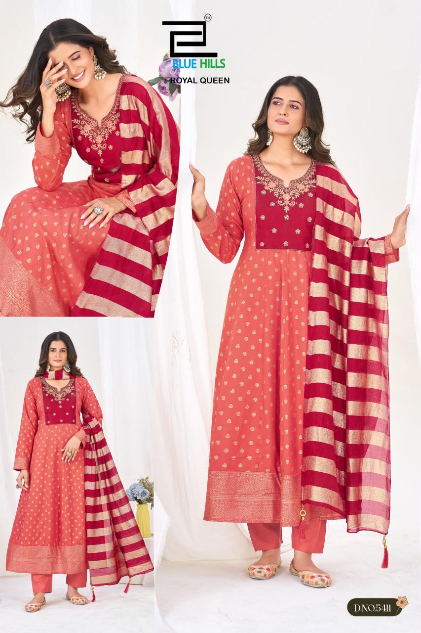 Blue Hills Royal Queen vol 2 catalog kurti wholesaler in karol bagh