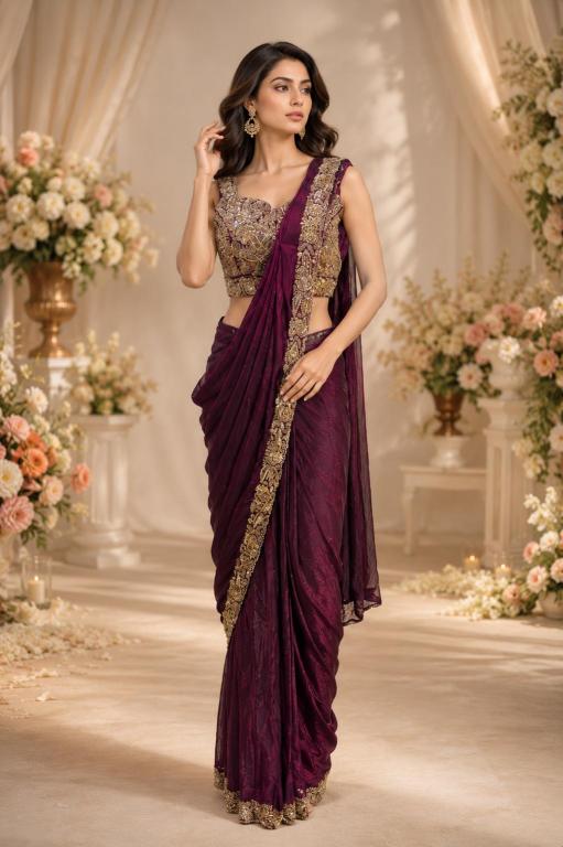 Dazira A505 catalog designer sarees at wholesale price in mumbai