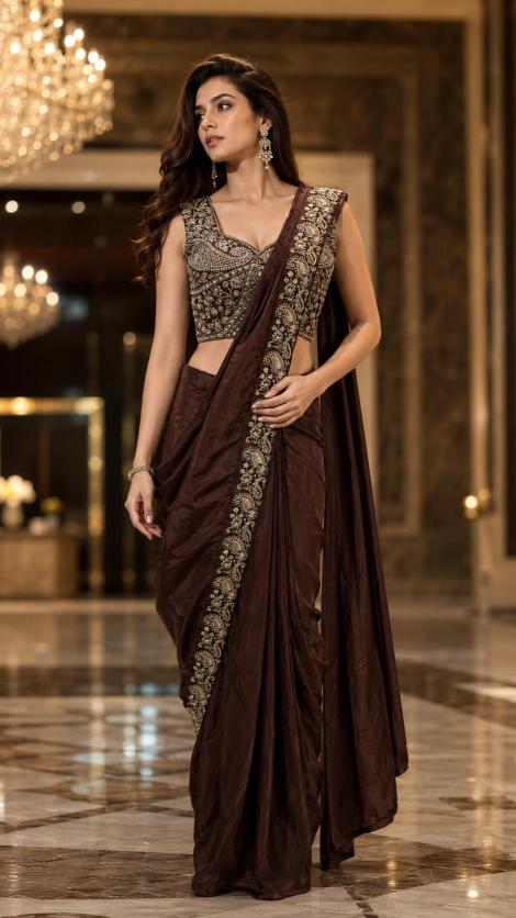 Dazira A536 catalog designer saree wholesaler in kolkata