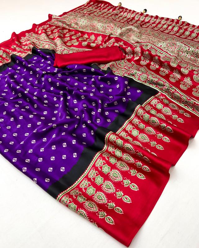 Dazira Ajrakh Luxe vol 3 catalog Ajrakh sarees wholesale price