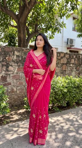Dazira Georgette vol 16 catalog georgette saree wholesale
