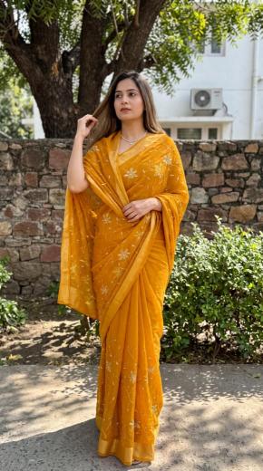 Dazira Georgette vol 16 catalog georgette saree wholesale